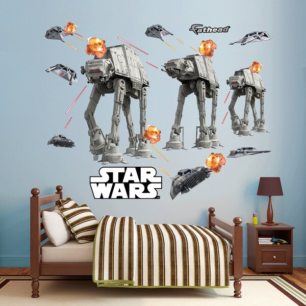Fathead Star Wars Lucas Battle Of Hoth Peel And Stick Wall Decal Wayfair 